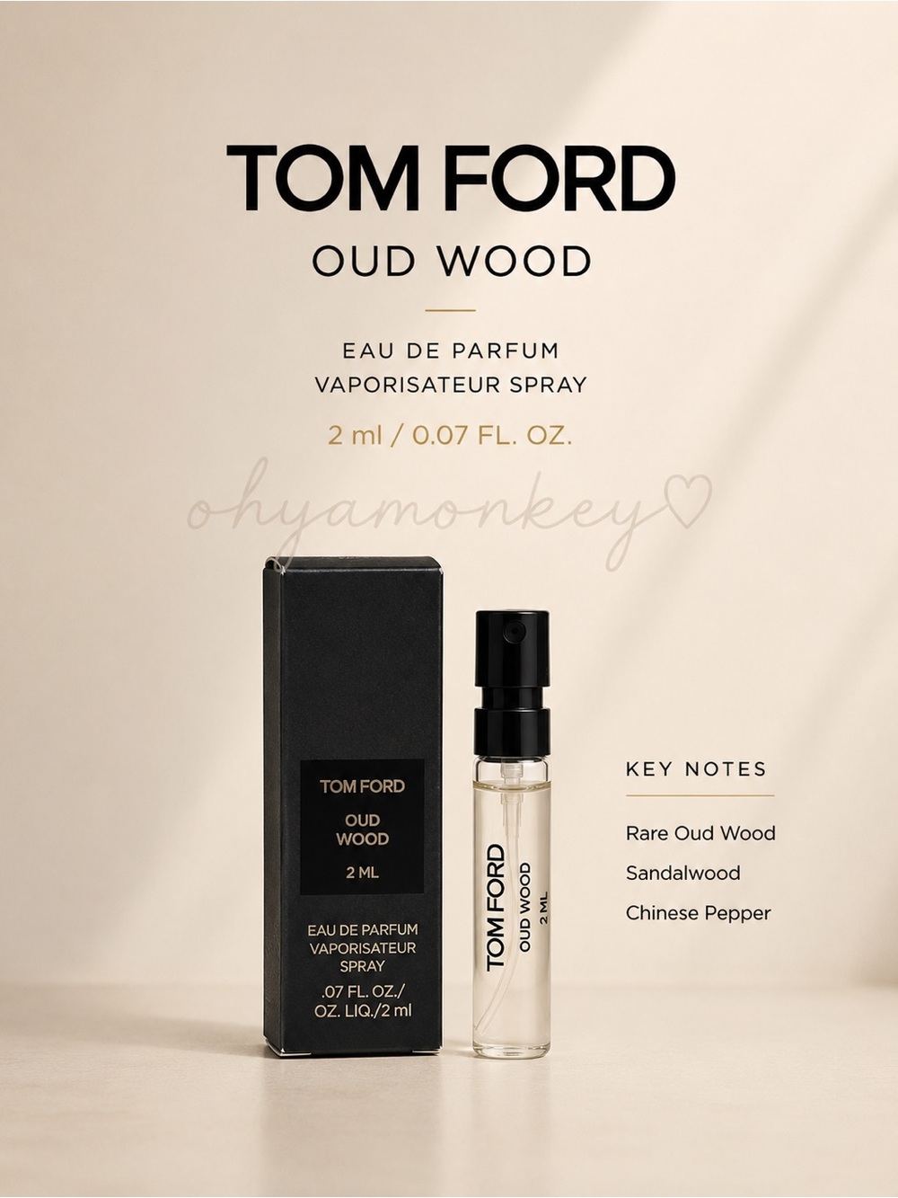 Tom Ford Oud Wood EDP Sample 2ml